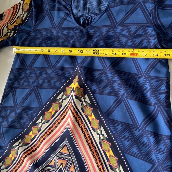 Pink Owl geometric blouse - Picture 5 of 8